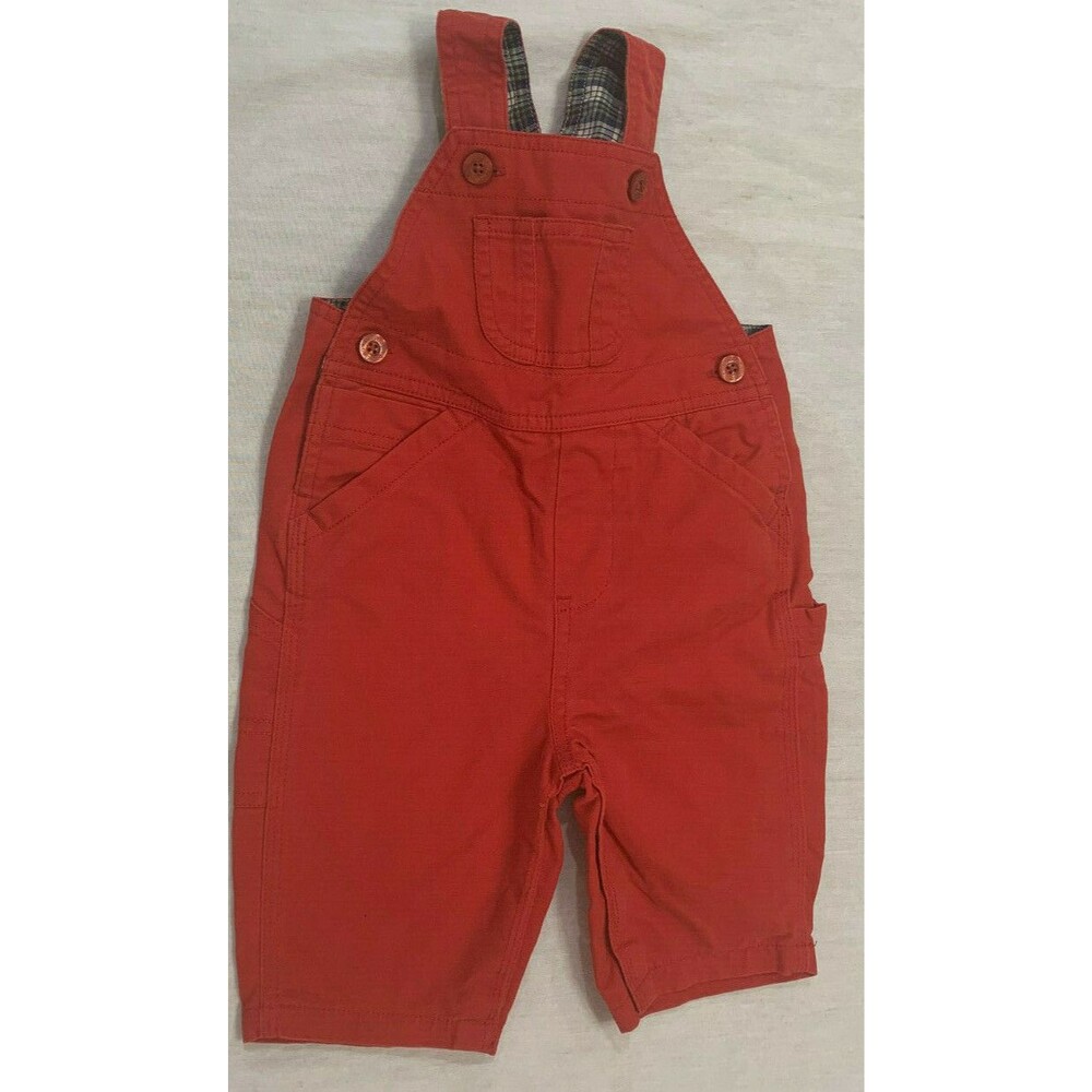 GAP BOYS COTTON OVERALLS SIZE 3-6 MONTHS